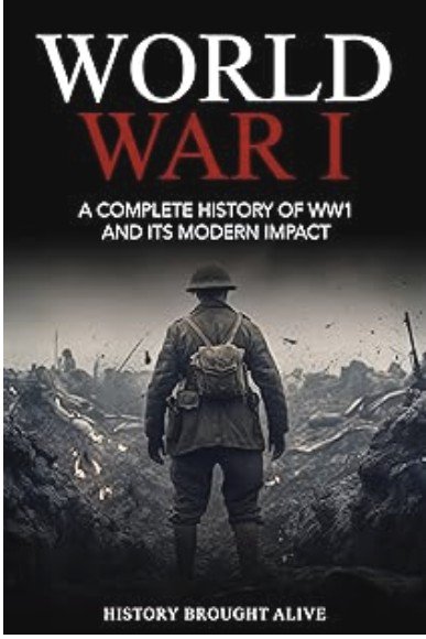 World War 1 book cover
